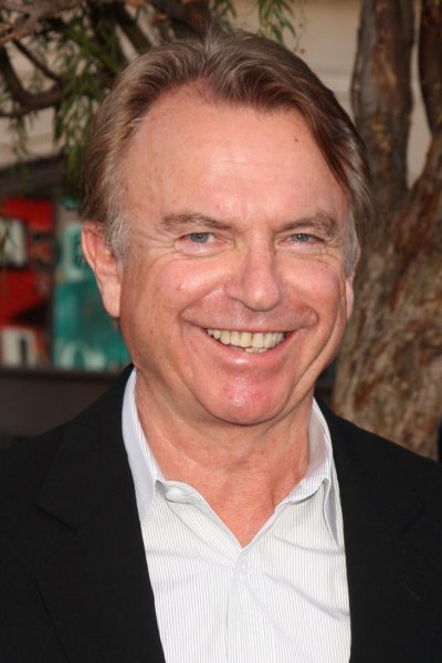 LOS ANGELES - SEP 19:  Sam Neill arrives at the Legend of the Gu