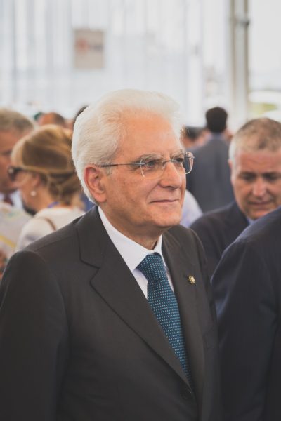 Italian President Mattarella Visiting Expo 2015 In Milan, Italy