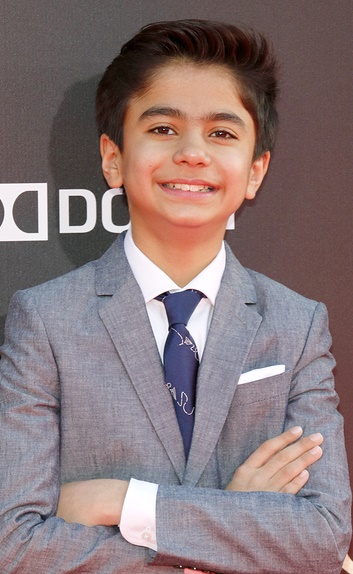 Neel Sethi at the Los Angeles premiere of 'The Jungle Book' held