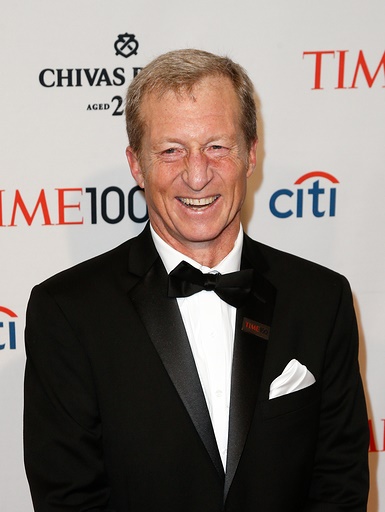 NEW YORK-APR 29: Environmentalist Tom Steyer attends the Time 10